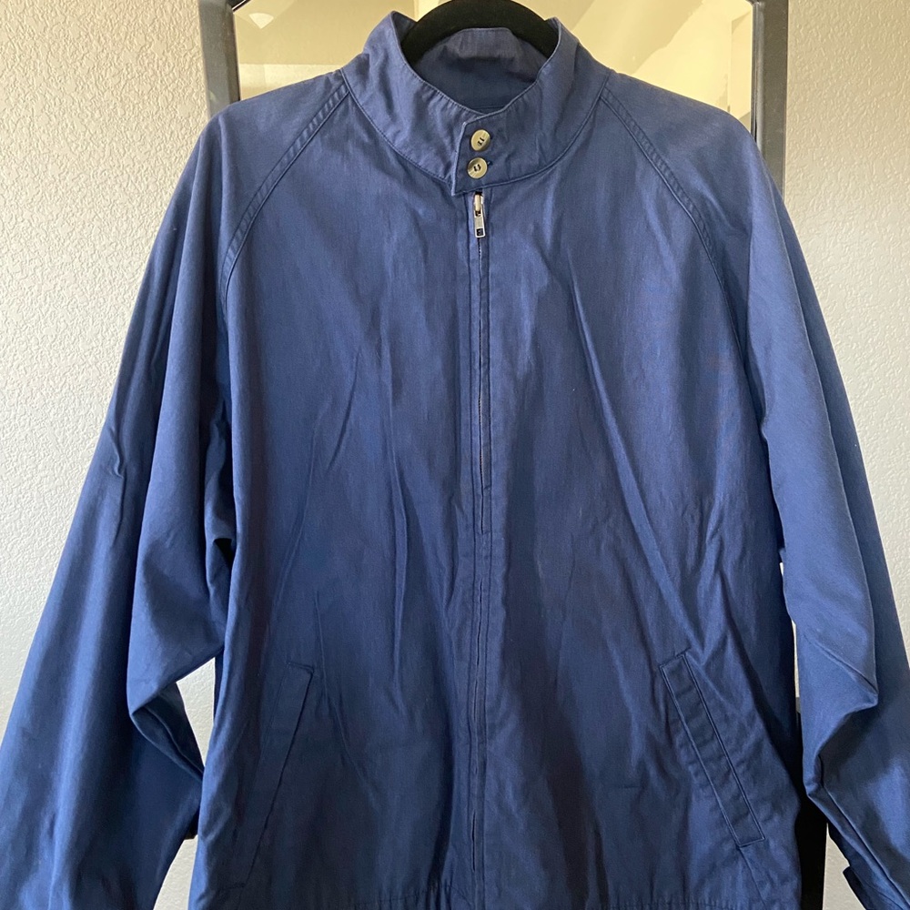 Men's Classic Blue Windbreaker